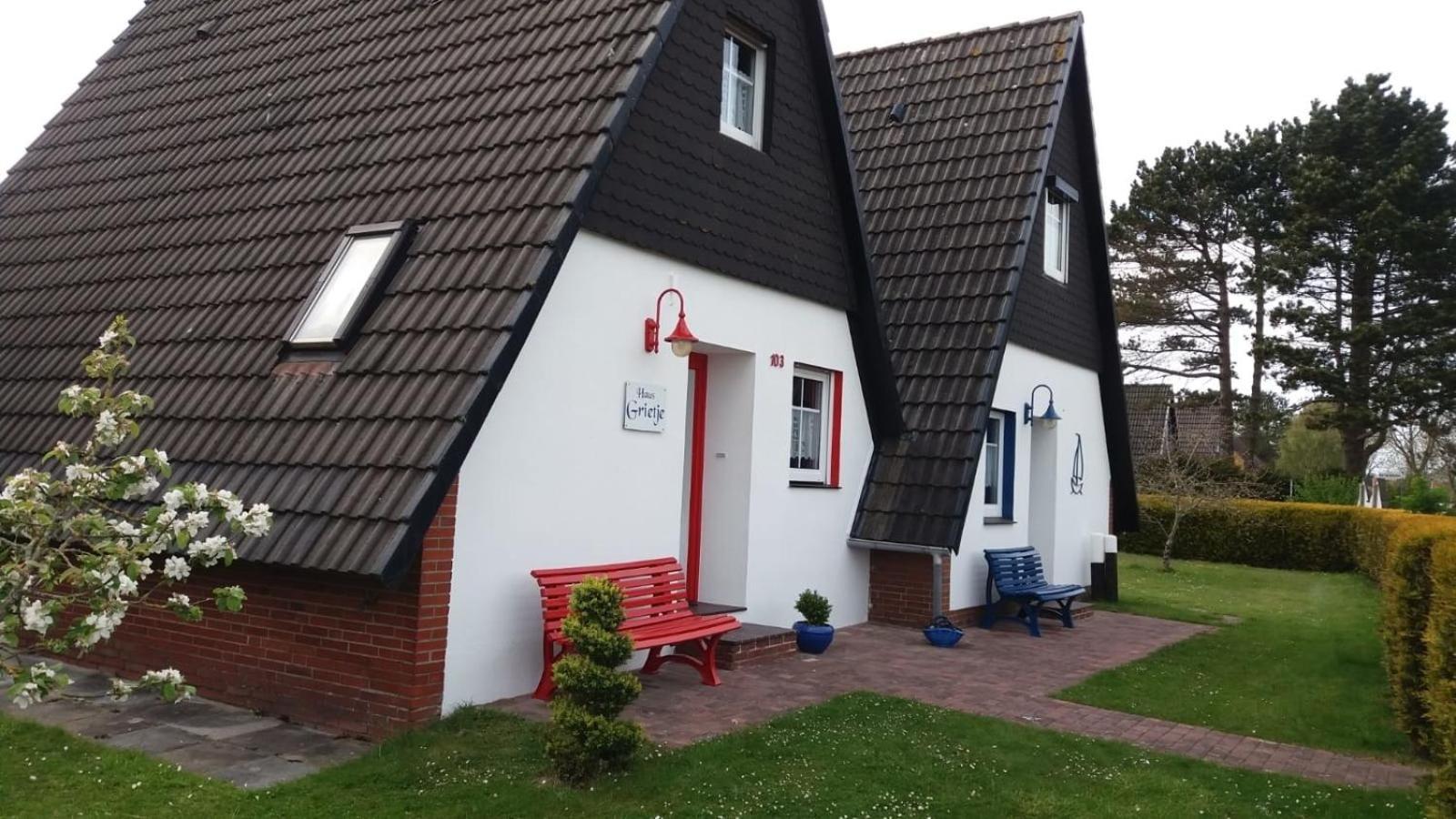Grietje II Blaues Haus Rechts Villa Wittmund Exterior photo